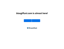 Tablet Screenshot of blasgiffuni.com